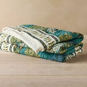 JOHN DERIAN | birds and acorns throw blanket